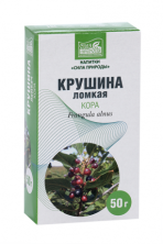 Крушины кора ломкая 50г сырье растительное измельченное