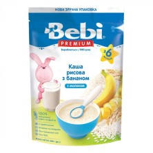 Bebi каша молочная рис-банан (200г)