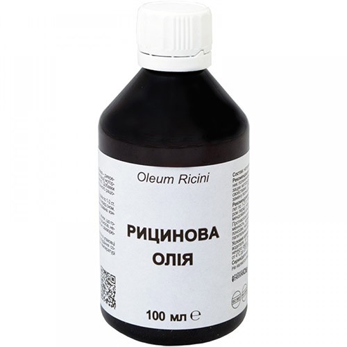 Касторовое масло 100мл для приема внутрь