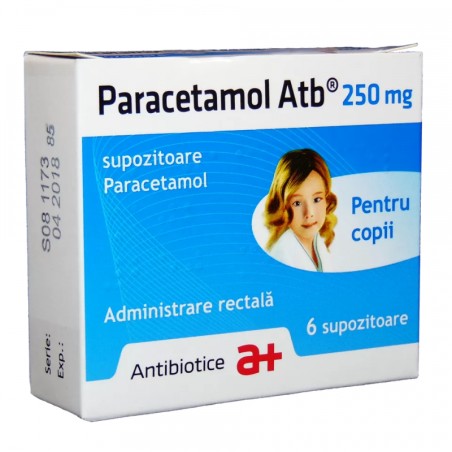 Парацетамол 250мг №6 супп.рект.