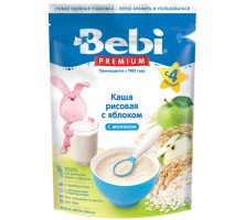 Bebi каша молочная рис-яблоко (200г)