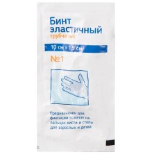Бинт эластичный трубч. мед. №1 (10см х 1,5см)