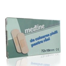 Лейкопластрь Medline бактерицидный 72х19мм №100 телесного цвета