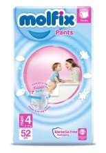 Подгузники Молфикс Comfort ДЖАМБОпак 4 №52 Макси