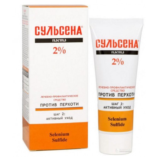 Сульсена паста 2% 75мл против перхоти