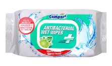 Салфетки влажные Ultra compact №72 Антибактериальные с крышкой