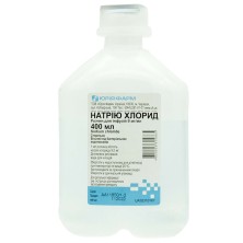 Натрия хлорид 0,9% 400 мл