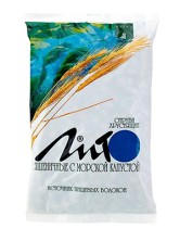Отруби Лито пшеничные с Кальцием и Морской капустой хрустящие 200г