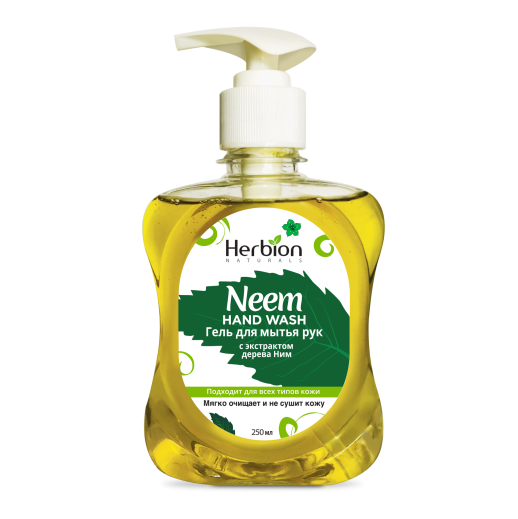 Herbion Гель для мытья рук с экстрактом дерева Ним 250мл