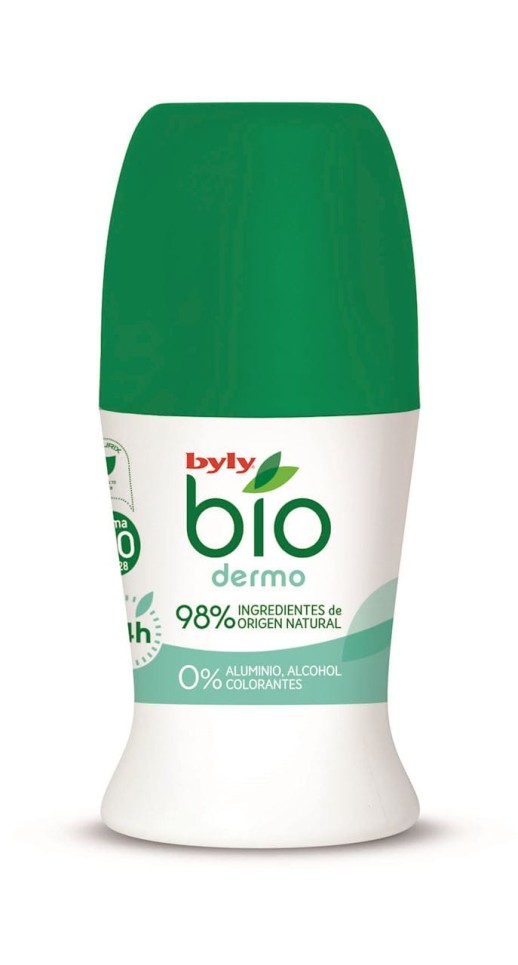 Антиперспирант Byly ролик 50мл Bio Dermo Без алюминия и спирта